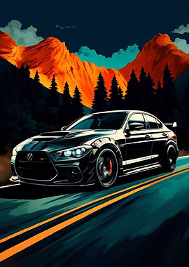 Car Alfa Romeo Giulia Quad