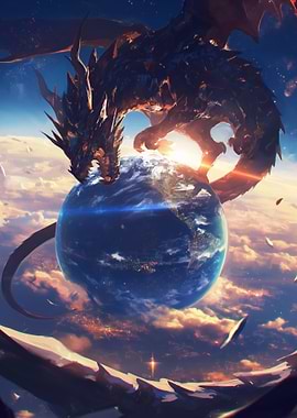 World on Palm Dragon Anime