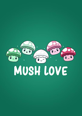 Abrosexual Pride Mushroom