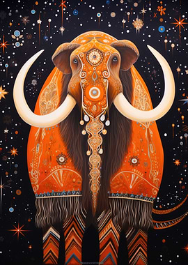 Tribal Animal 11 Mastodon