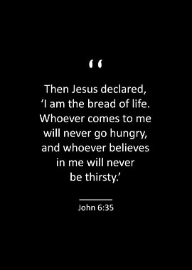 John 6 35