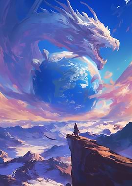 World on Palm Dragon Anime