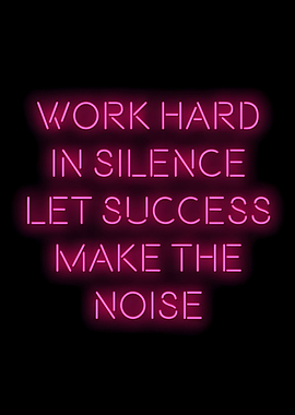 work hard motivation quote