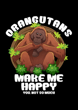 Orangutan Gift Funny