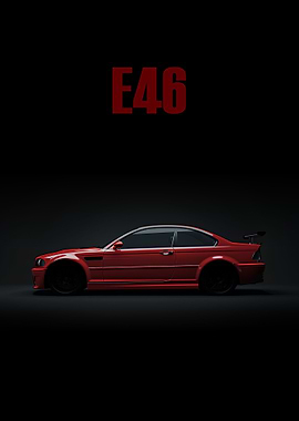 E46 Bimmer m sport car