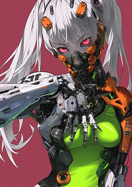 Kill Machine Anime Girl