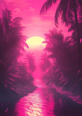 Tropical Synthwave Dreams