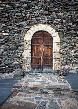 Historic church front