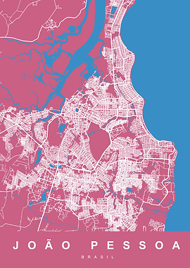 MAP JOAO PESSOA BRASIL