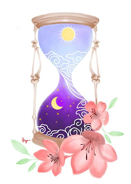 Decorative Hourglass
