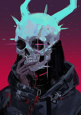 Skull Mask Punk
