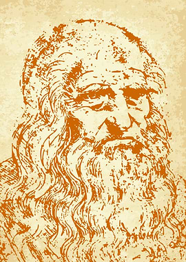 leonardo Da Vinci portrait