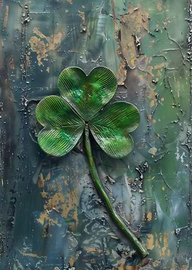 Rustic Irish Shamrock