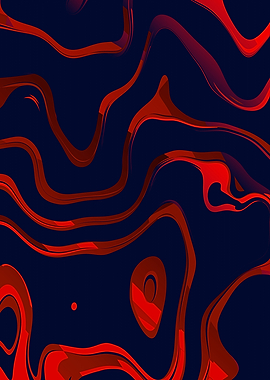 Abstract 3D shader pattern