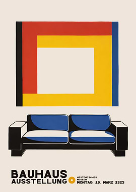 Bauhaus Furniture Poster