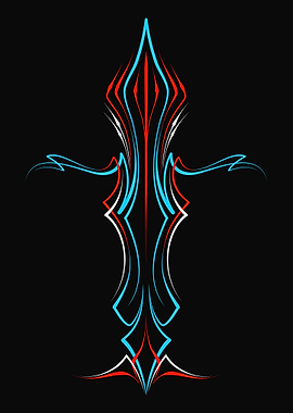 Vintage Floral Pinstripe