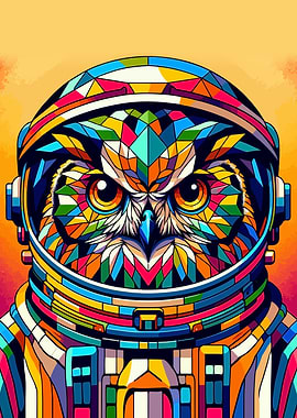 Owl astronaut wpap