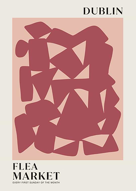 Dublin Flea Market Poster