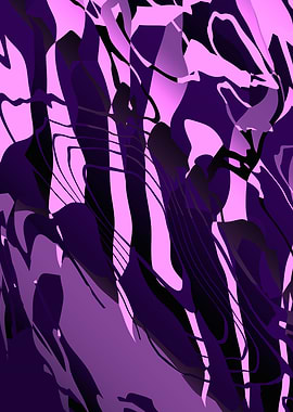 Abstract 3D shader pattern