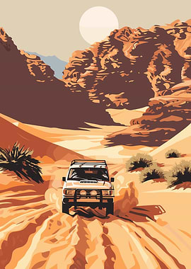Desert Rally Car