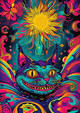 Trippy Cheshire Cat