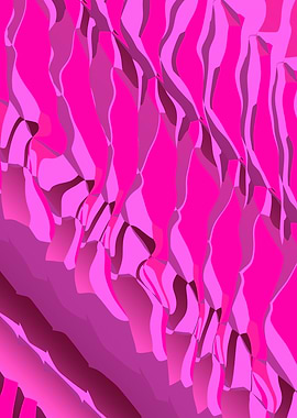 Abstract 3D shader pattern