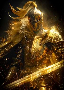 Glorious Golden Knight