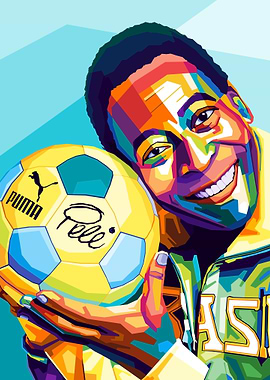 Pele Wpap Pop Art