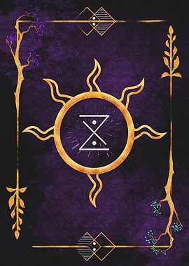Dark Sun Tarot Card Art