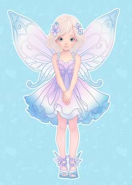 Fairy Doll 02 Pastel Blue