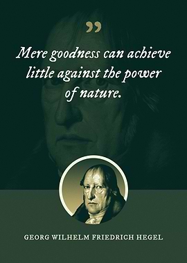 Mere goodness can achieve