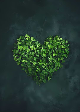Heart St Patricks Day