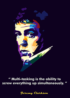 Jeremy Clarkson Wpap Art