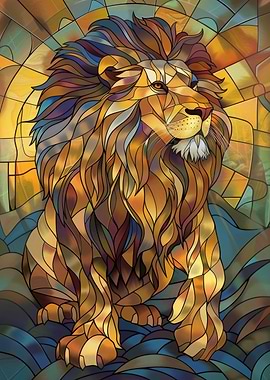 Lion King Legendary Glass