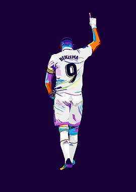 Benzema Wpap Art