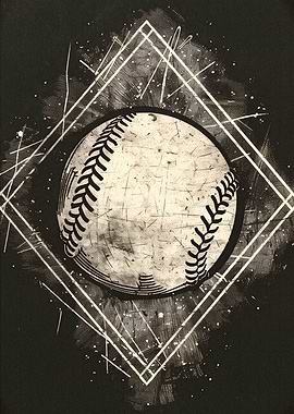 Grunge Baseball