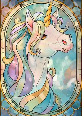 Unicorn Legendary Glass