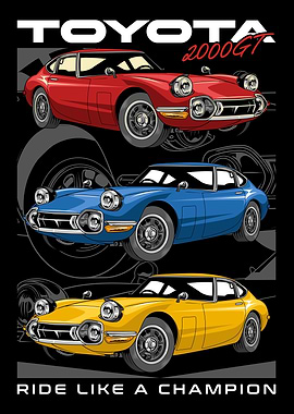 Classic 2000GT JDM Car