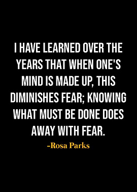 Rosa Parks Quotes