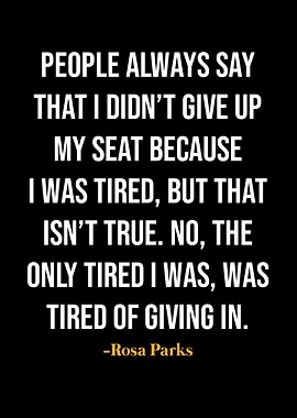 Rosa Parks Quotes