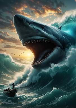 Megalodon Attack