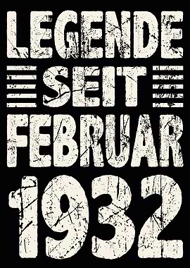 Februar 1932 92 Jahre