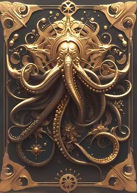 Golden Mystery Kraken