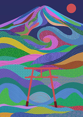 Japan Dream Mountain