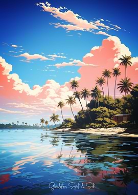 Gladden Spit and Silk Art