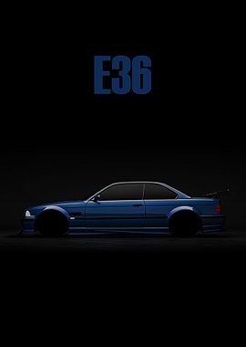 e36 sedan coupe cars