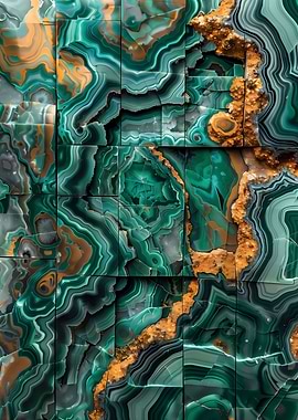 Agate Elegance Panel