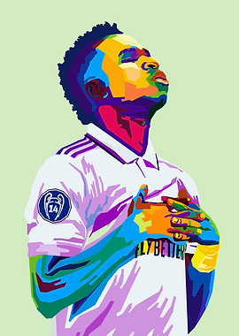 Vinicius JR Wpap Art