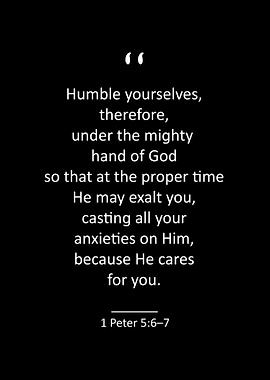 1 Peter 5 6 7