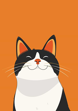 Cat Retro Minimal